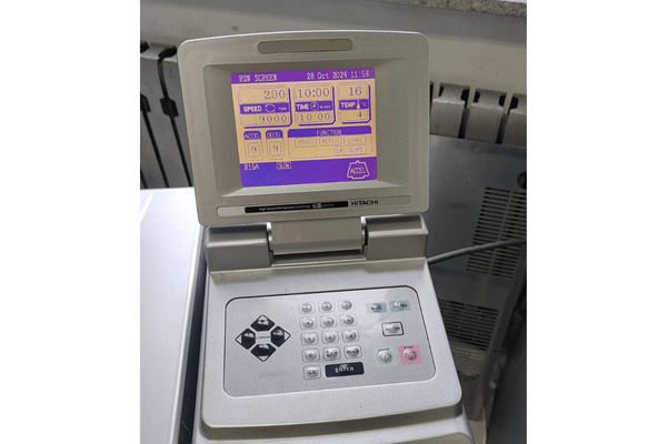 日立离心机E23报错解析-转子识别错误快速修复